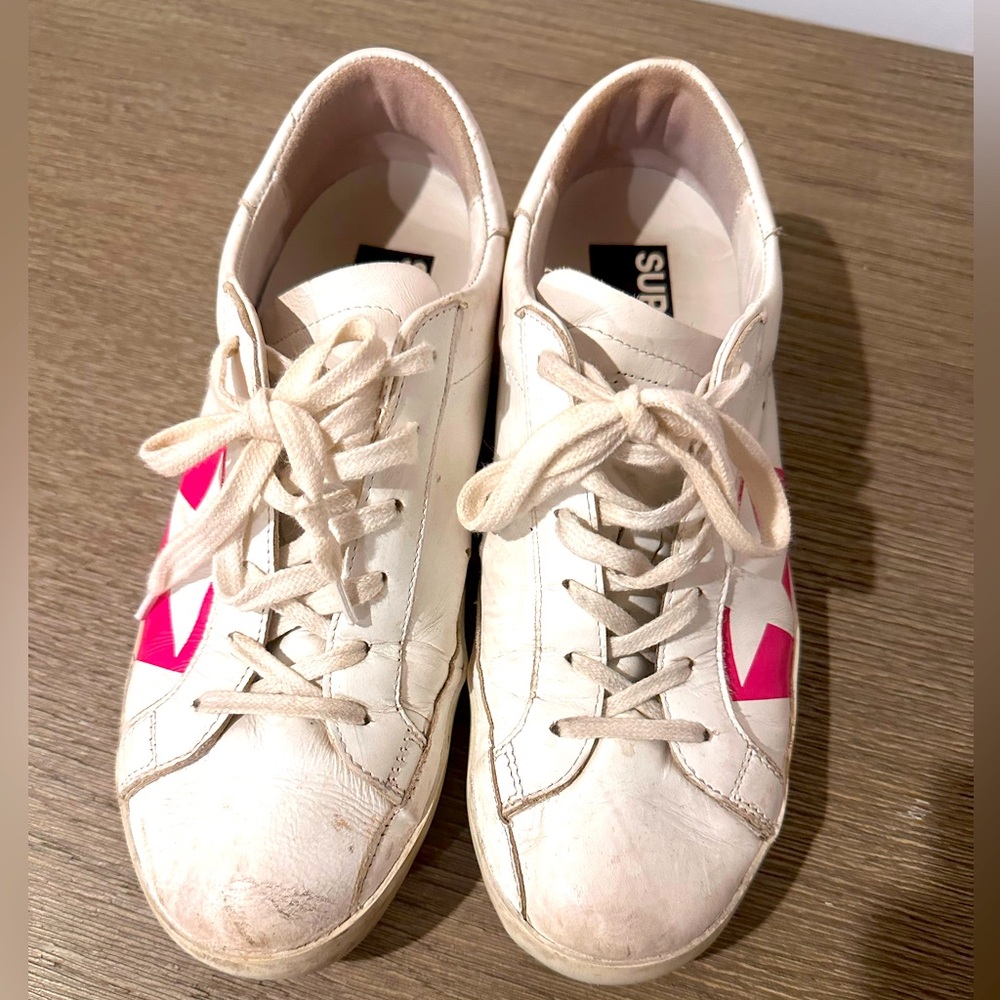 Like new - Golden Goose - pink stars - Size eu 39